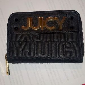 Juicy Couture Wallet (leather) - Black